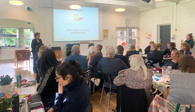 Workshop om stress-barometeret, trivsel og arbejdsglæde